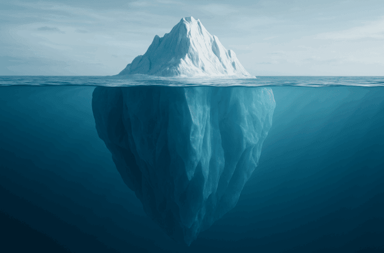 Eisberg-Prinzip im Compliance-Recht — sichtbare und verborgene Risiken