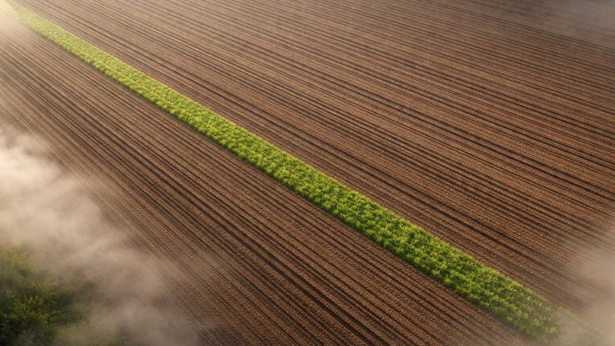 Verbandsgeldbuße § 30 OWiG BayObLG — Feld Vogelperspektive grüner Streifen Anomalie — Unternehmensstrafrecht Zurechnung