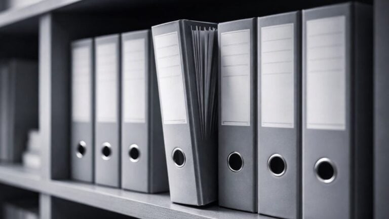 Criminal Compliance Akten — Ordner Regal Dokumentation — Compliance Strafrecht