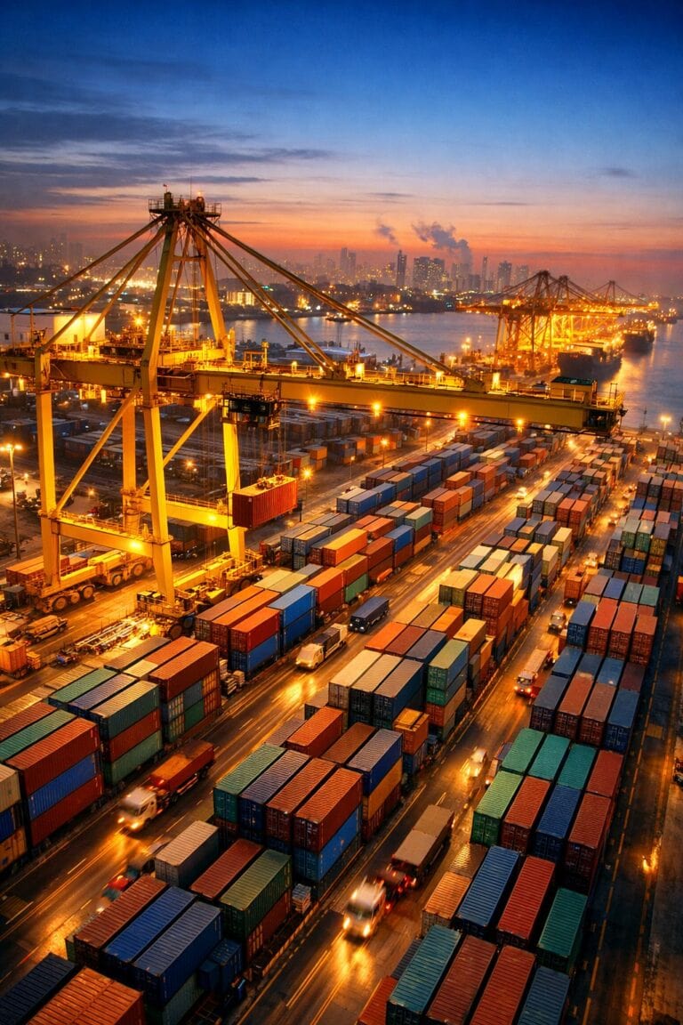 EPPO Zoll Containerhafen — internationaler Warenverkehr und Strafverfolgung