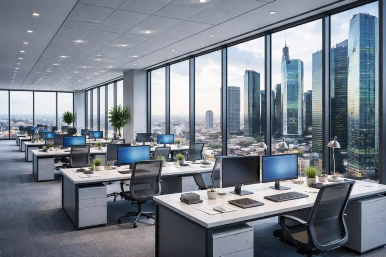 Digitale Ermittlungsmaßnahmen StPO: Büro-Szene für Internal Investigations